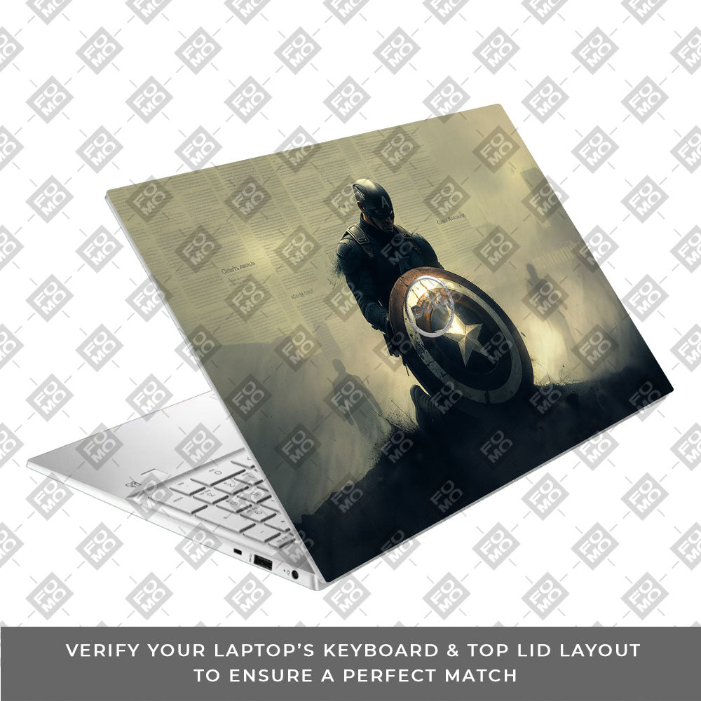 Captain's Valor Dell Inspiron 3501 Laptop Skin