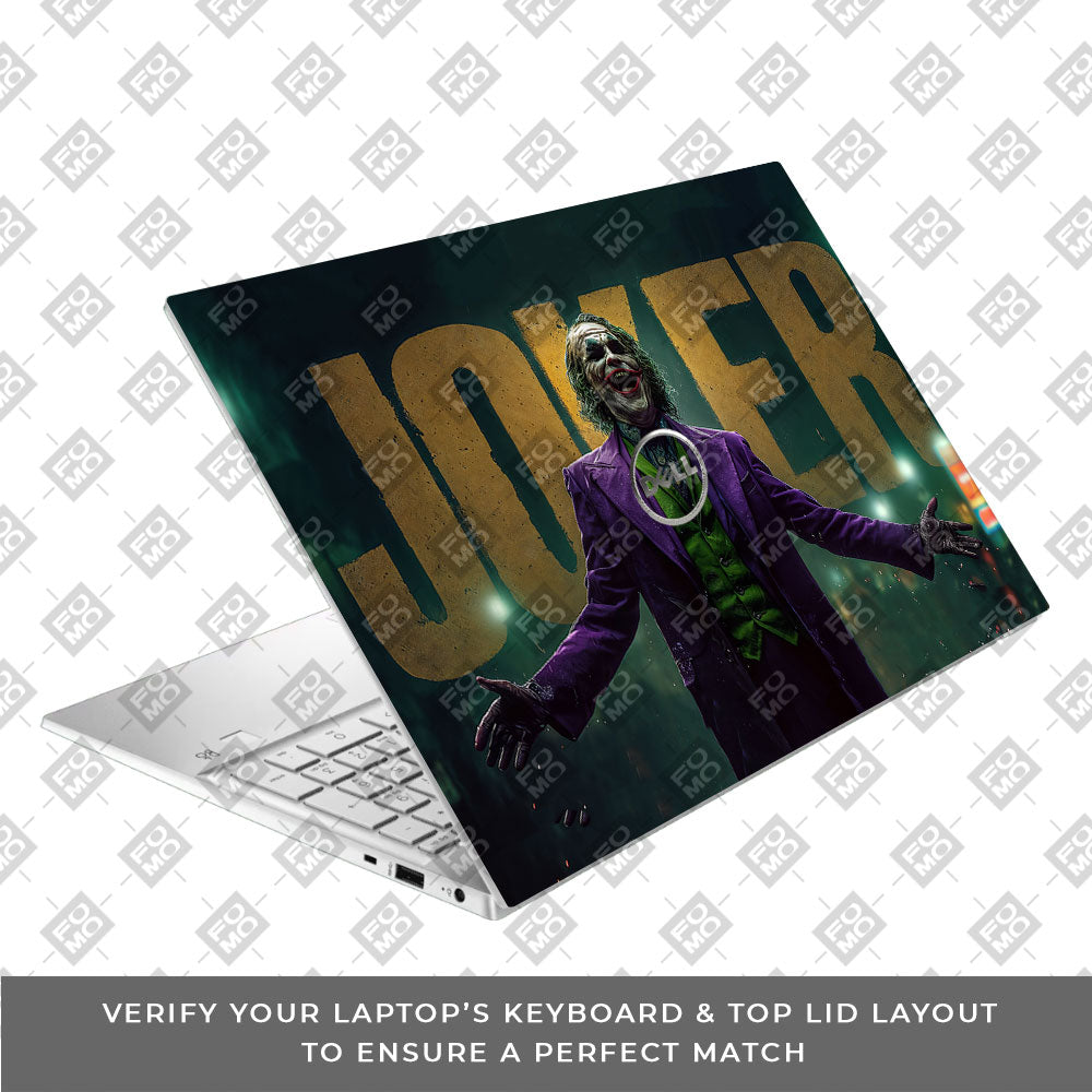 The Joker Chaos Dell Inspiron 3501 Laptop Skin