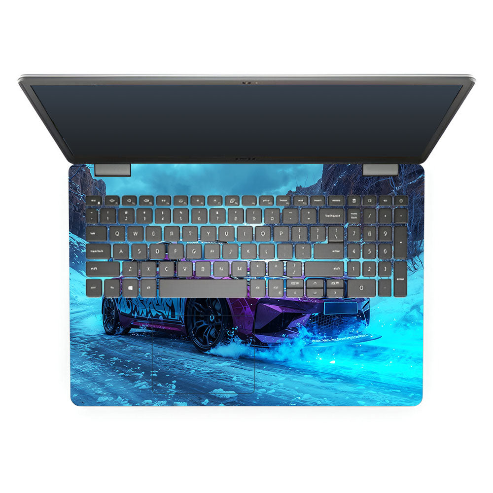 BMW Neon Drift Dell Inspiron 3501 Laptop Skin