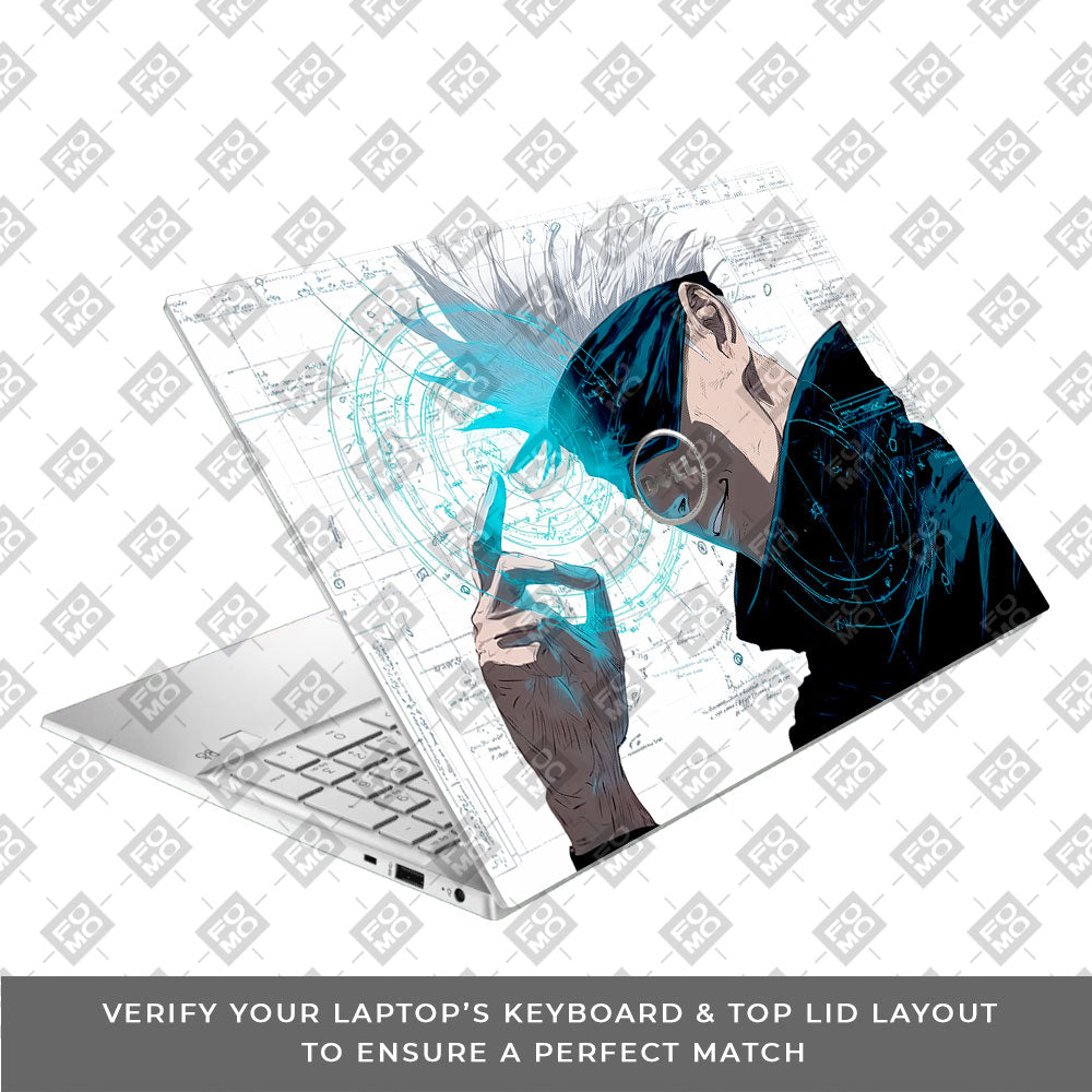 Gojo Satoru Power Dell Inspiron 3501 Laptop Skin