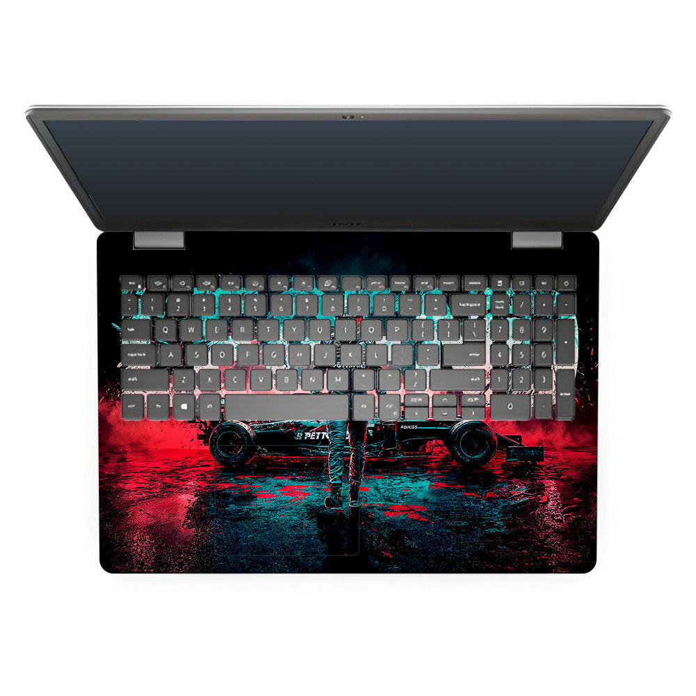 F1 Legend Racer Dell Inspiron 3501 Laptop Skin
