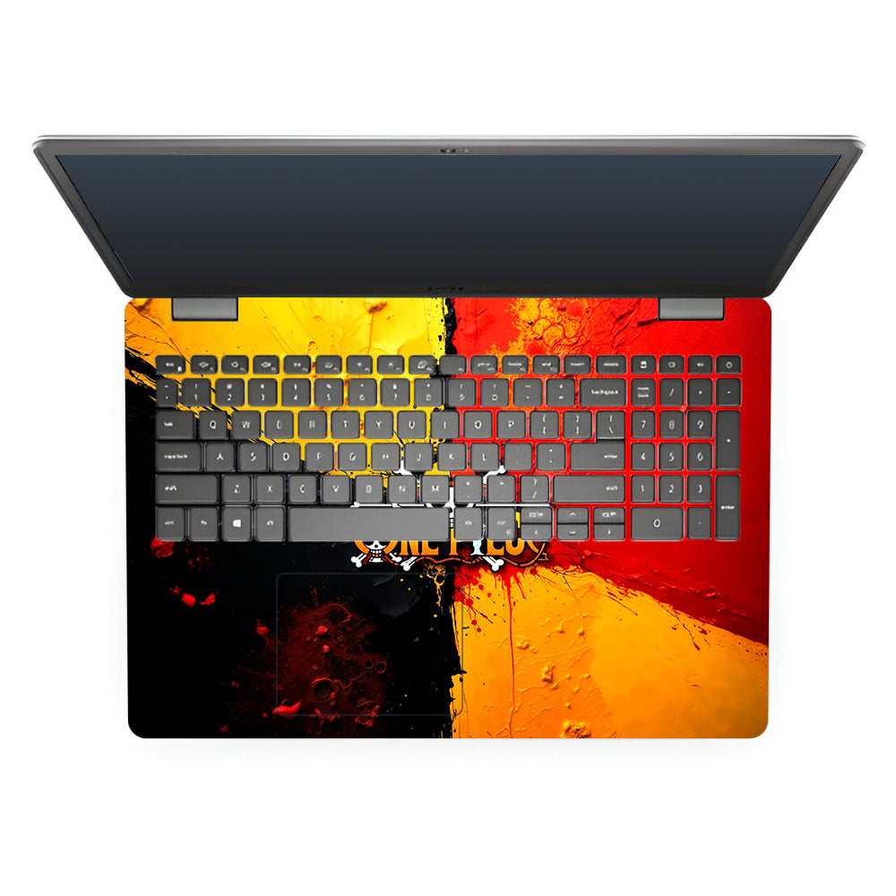 One Piece Paint Splash Dell Inspiron 3501 Laptop Skin