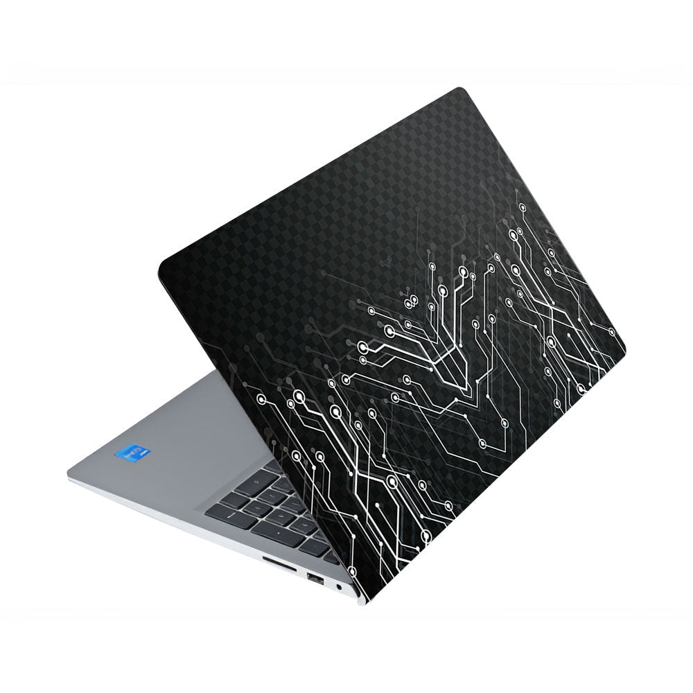 Black Digital Circuit Dell Inspiron 3520 Laptop Skin