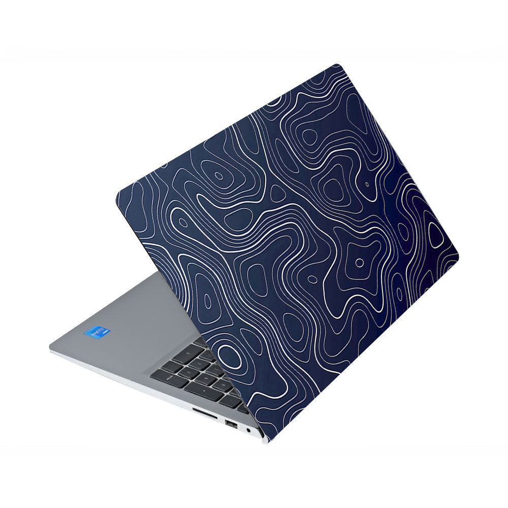 Fluid Lines Design Dell Inspiron 3520 Laptop Skin