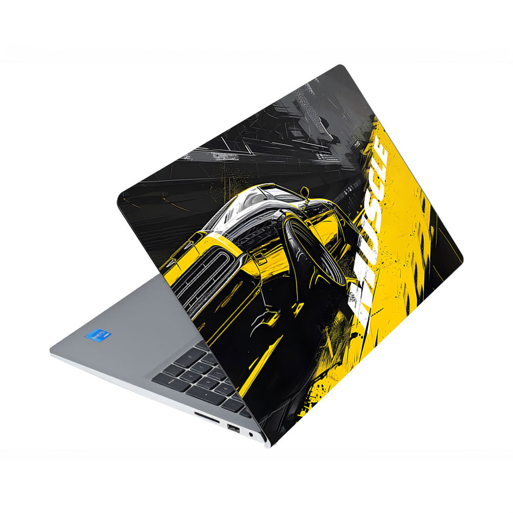 Black Muscle Dell Inspiron 3520 Laptop Skin