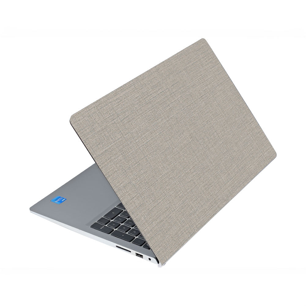 Textured Fabric Grey Dell Inspiron 3520 Laptop Skin
