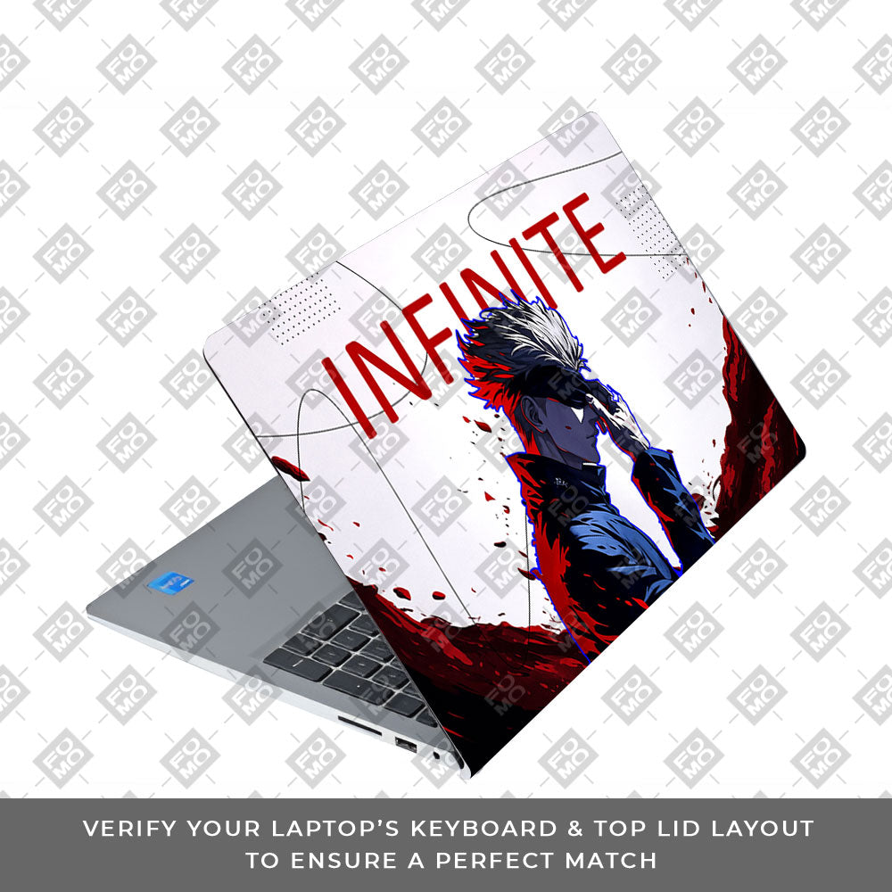 JJK Satoru Gojo Dell Inspiron 3520 Laptop Skin