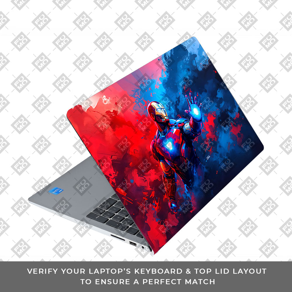 Iron Man Arc Reactor Power Dell Inspiron 3520 Laptop Skin