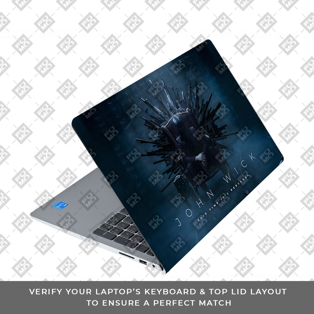 John Wick Assassin Dell Inspiron 3520 Laptop Skin