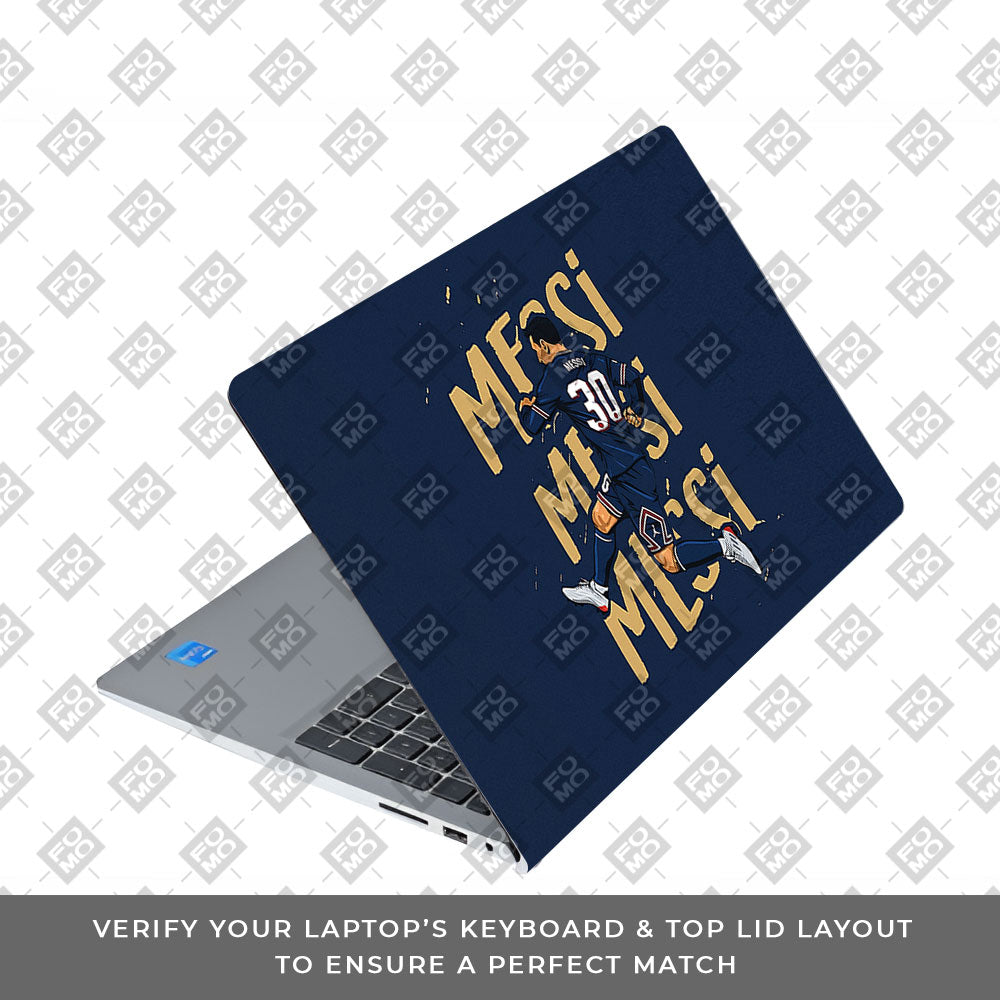 Messi Motion Masterpiece Dell Inspiron 3520 Laptop Skin