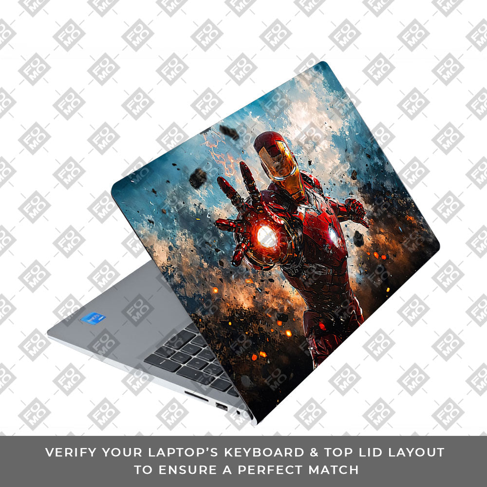 Iron Imapct The Arc Reactor Dell Inspiron 3520 Laptop Skin