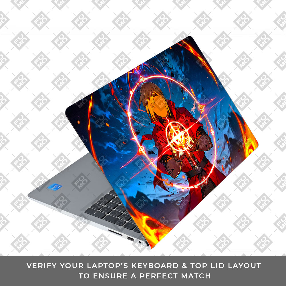 Edward Elric Fullmetal Alchemist Dell Inspiron 3520 Laptop Skin