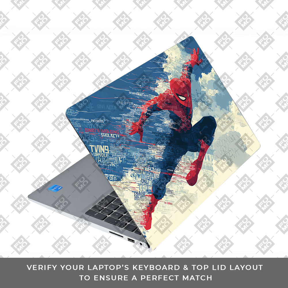 Spiderman Velocity Dell Inspiron 3520 Laptop Skin