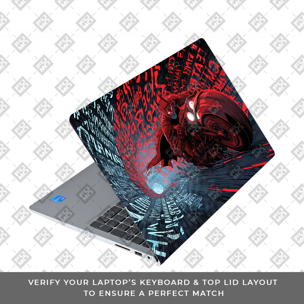 Dark Knight Overdrive Dell Inspiron 3520 3D Laptop Skin