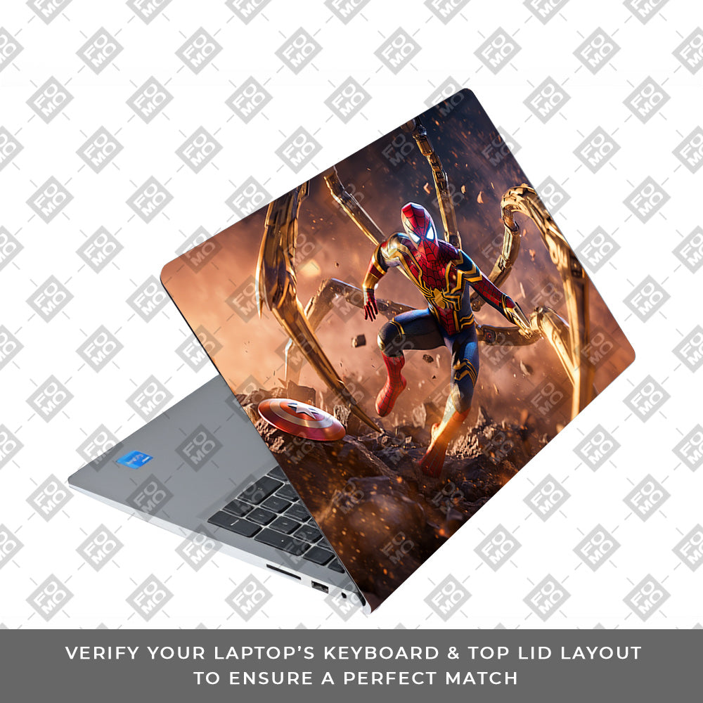Spider Man Mech Arms Dell Inspiron 3520 Laptop Skin