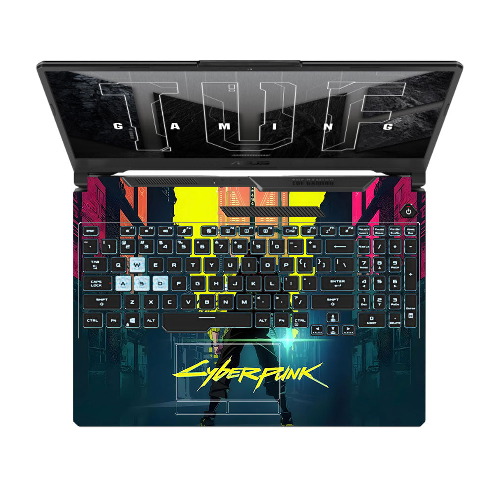 Cyberpunk Uprising Asus TUF F15 FX506 & A15 FA506 Laptop Skin