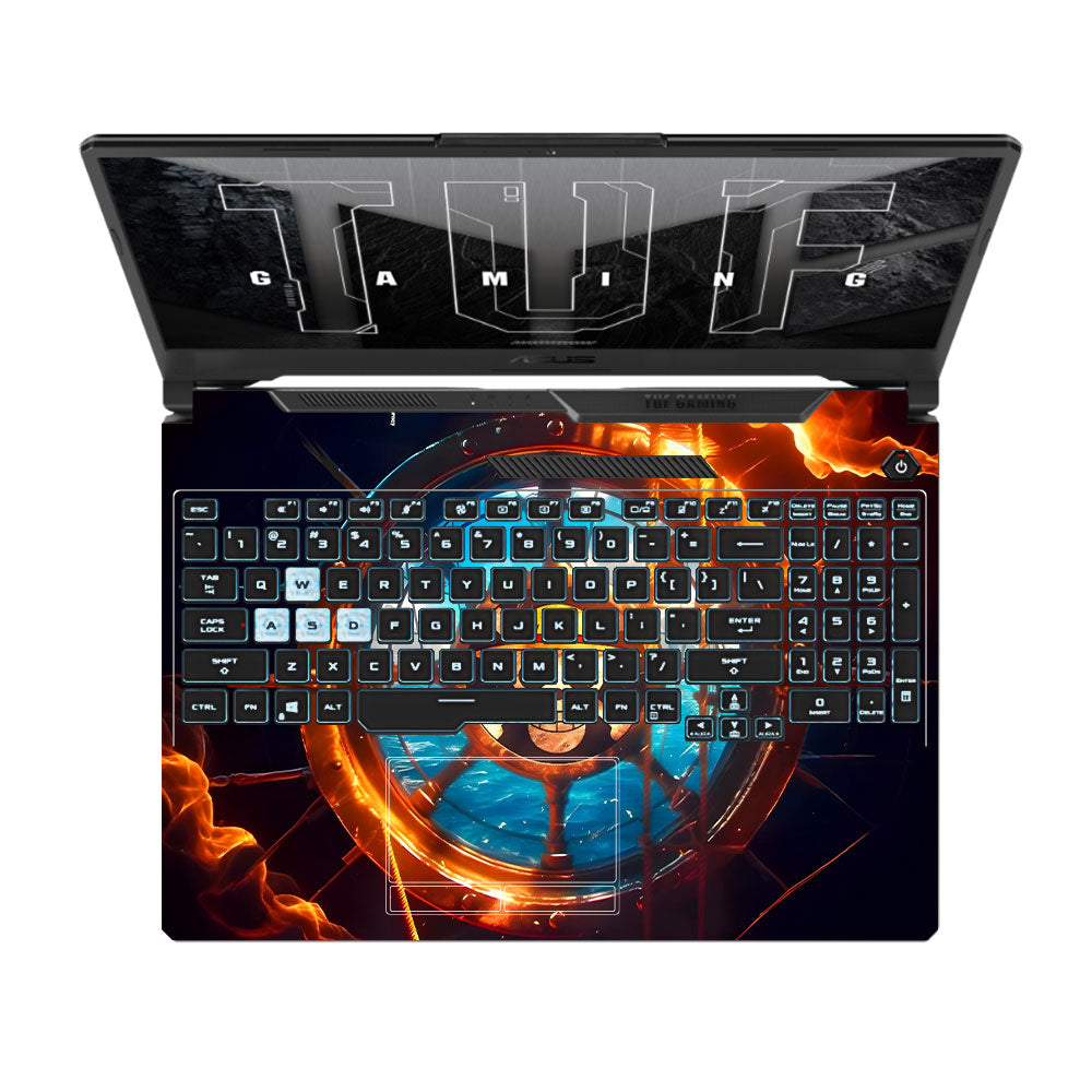Straw Hat Pirates Emblem Asus TUF F15 FX506 & A15 FA506 Laptop Skin