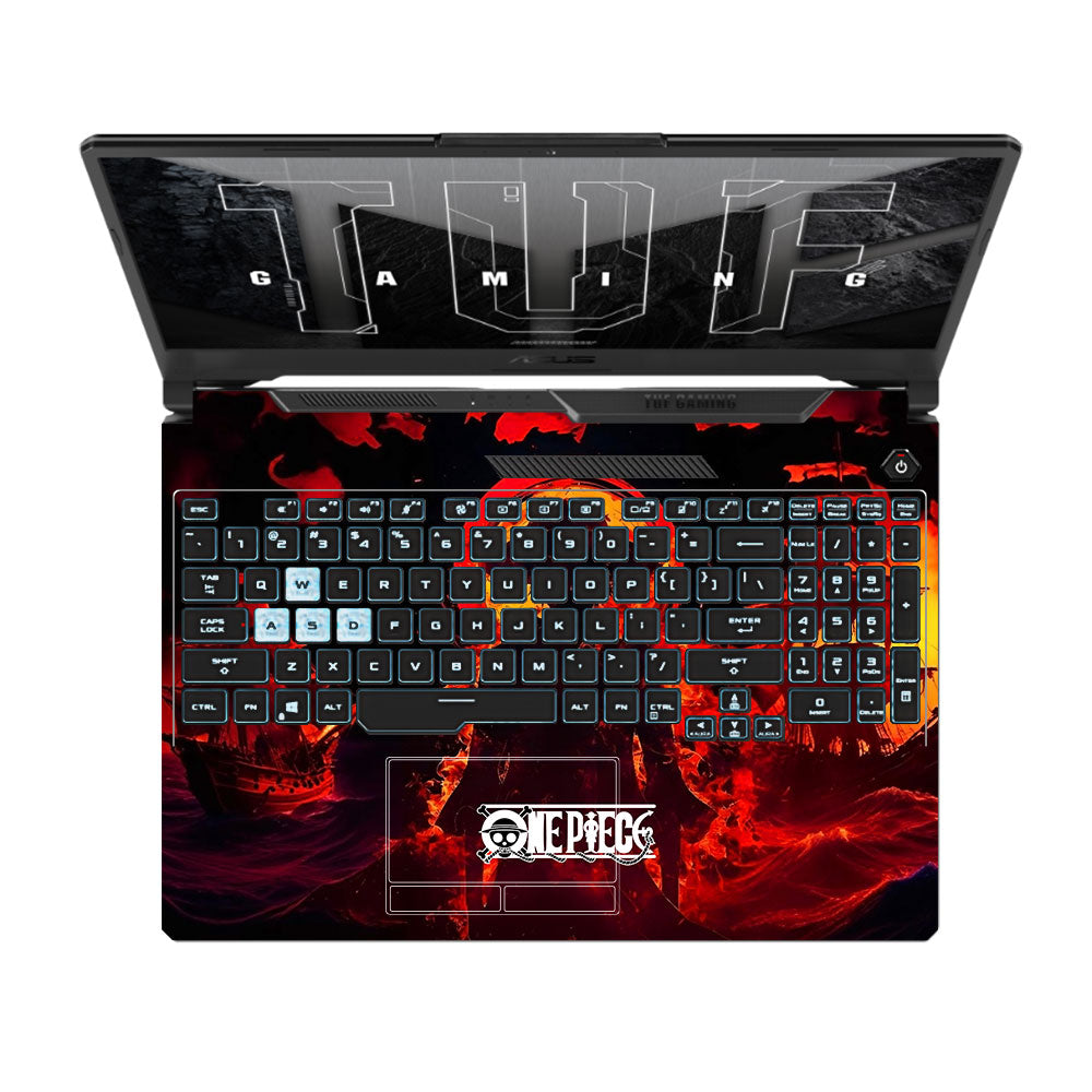 Luffy's Burning Tide Asus TUF F15 FX506 & A15 FA506 Laptop Skin