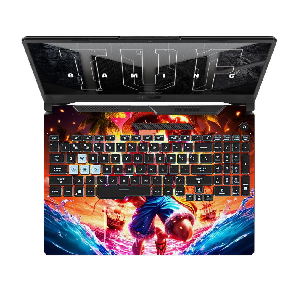 Luffy's Radiant Will Asus TUF F15 FX506 & A15 FA506 Laptop Skin