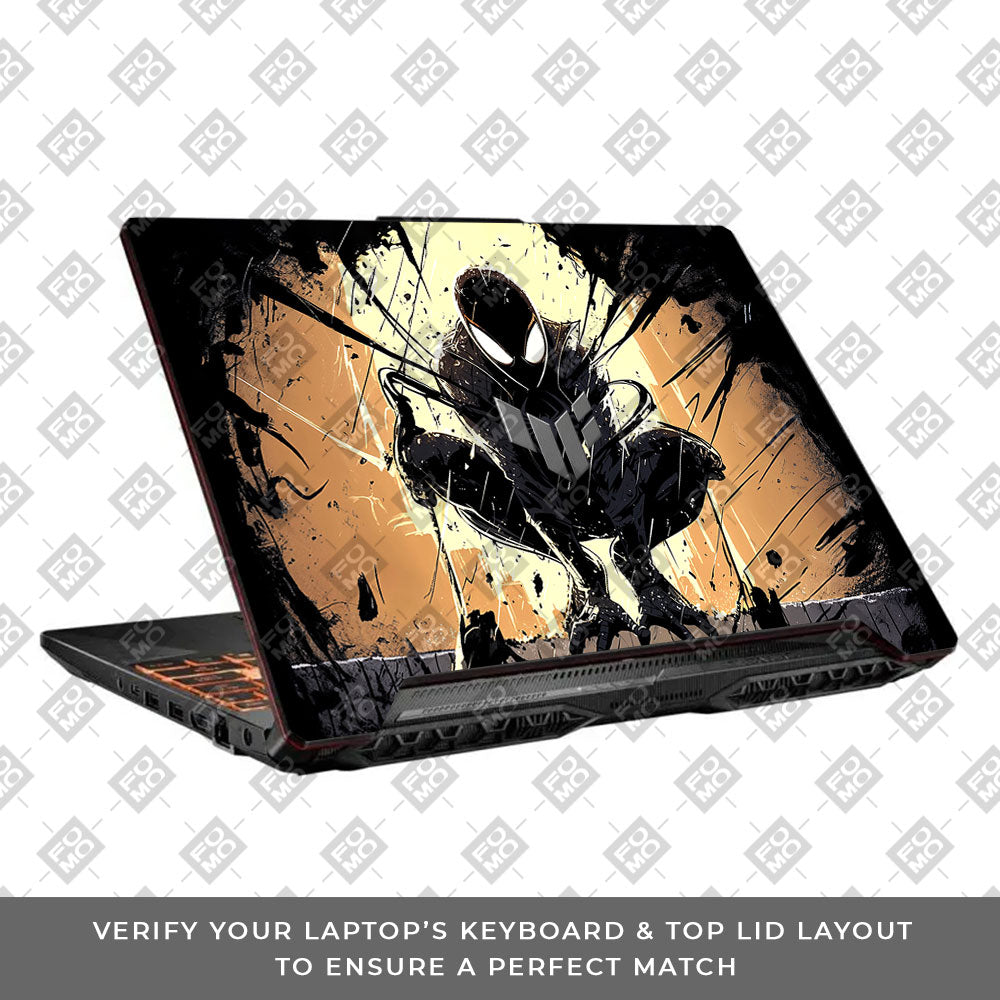 Shadow Spiderman Asus TUF F15 FX506 & A15 FA506 Laptop Skin