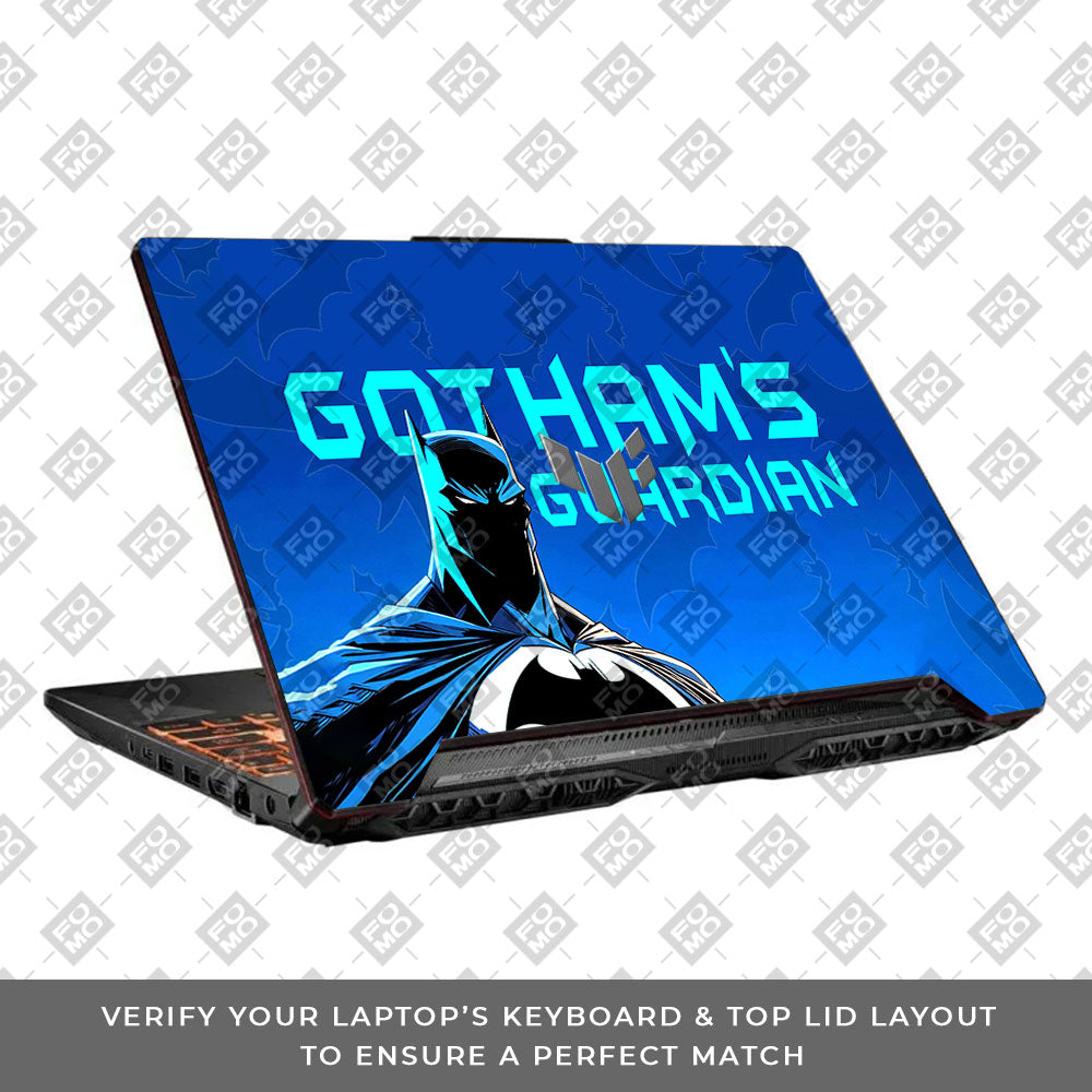 Gotham's Guardian Batman Asus TUF F15 FX506 & A15 FA506 Laptop Skin