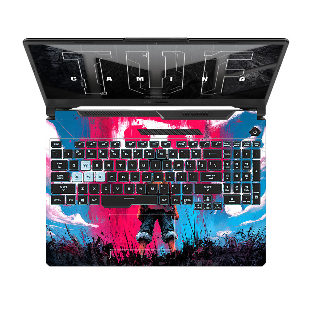 Straw Hat Graffiti One Piece Asus TUF F15 FX506 & A15 FA506 Laptop Skin