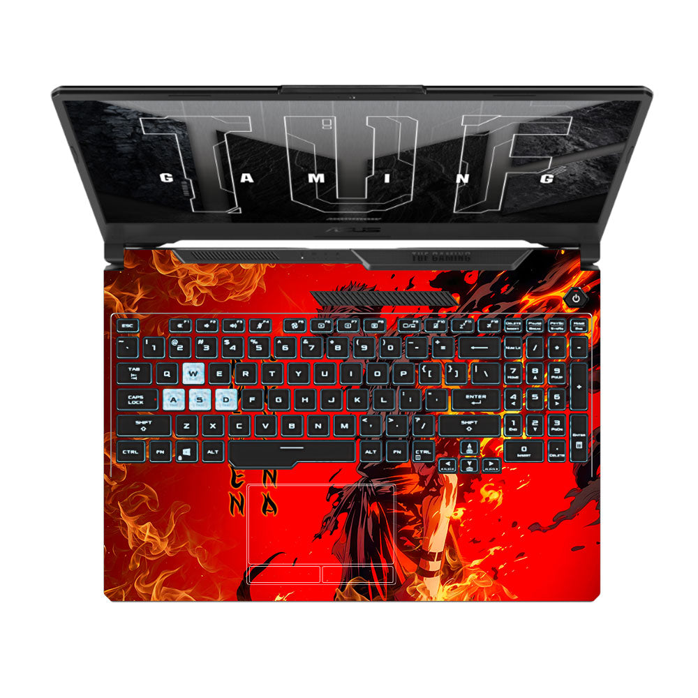 Ryomen Sukuna Lord of Curses Asus TUF F15 FX506 & A15 FA506 Laptop Skin