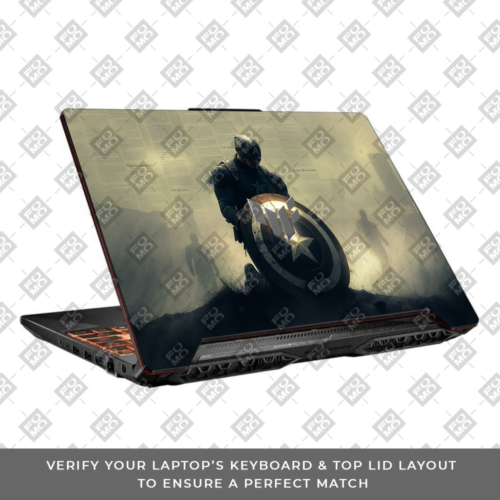 Captain's Valor Asus TUF F15 FX506 & A15 FA506 Laptop Skin