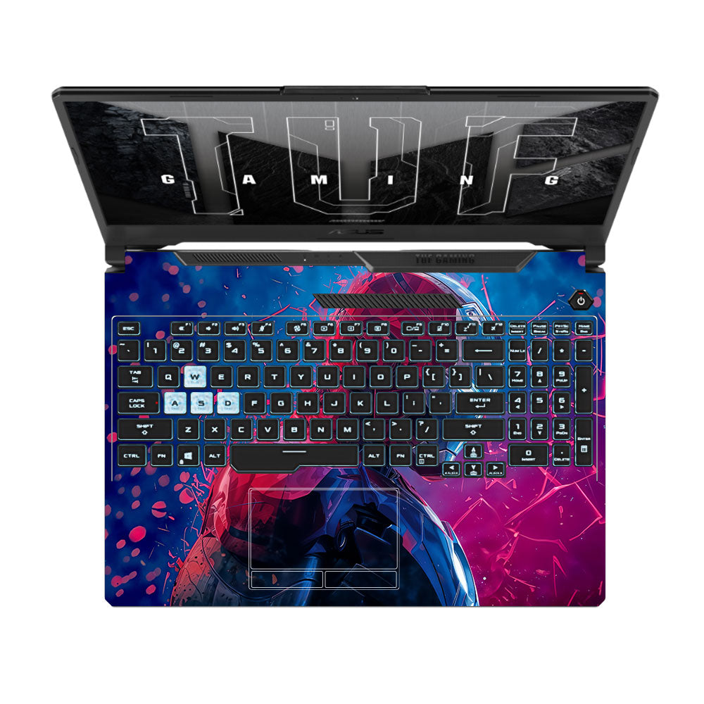 Iron Man Neon Tech Asus TUF F15 FX506 & A15 FA506 Laptop Skin