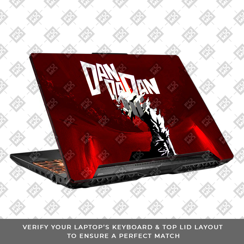 Dandadan Ignition Asus TUF F15 FX506 & A15 FA506 Laptop Skin