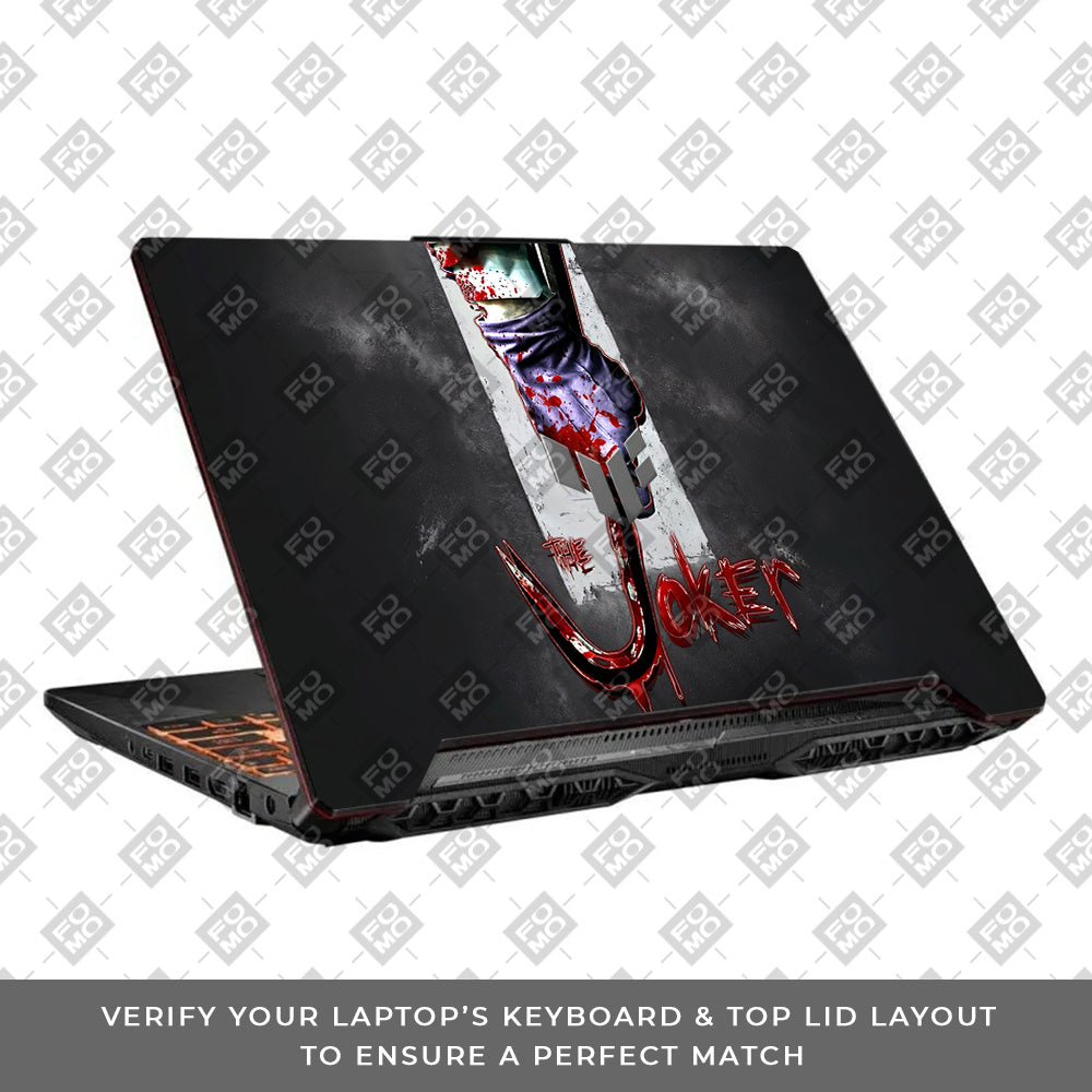 Bloodline of Joker Asus TUF F15 FX506 & A15 FA506 Laptop Skin