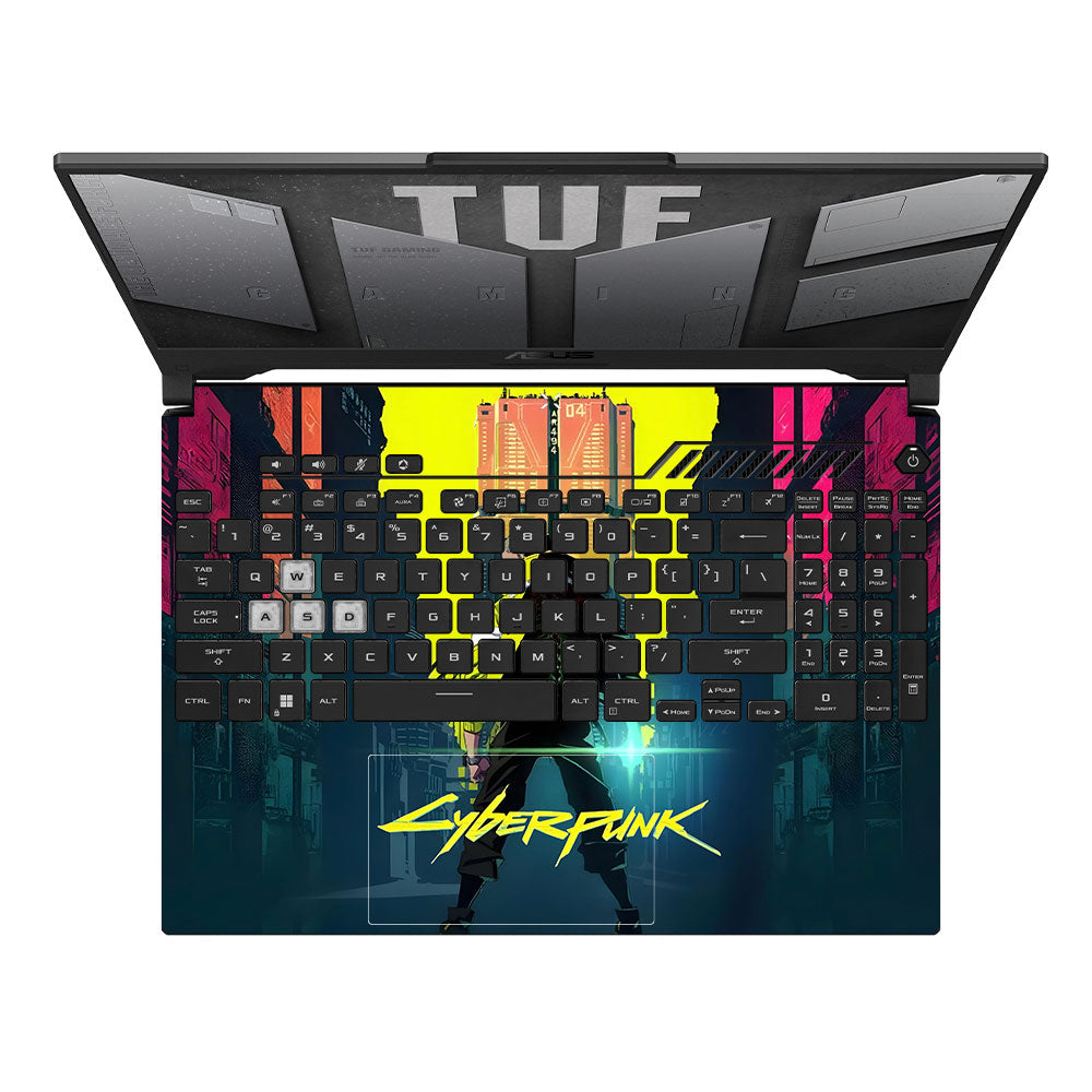 Cyberpunk Uprising Asus TUF F15 FX507 & A15 FA507 Laptop Skin
