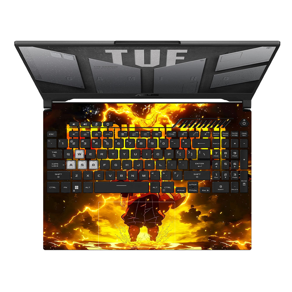 Zenitsu Lightning Strike Asus TUF F15 FX507 & A15 FA507 Laptop Skin