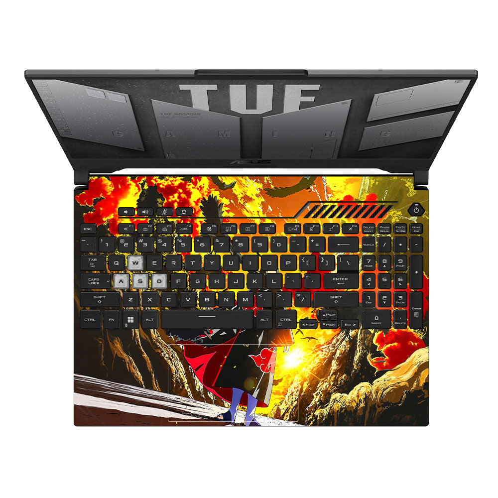 Itachi with Flock of Crows Asus TUF F15 FX507 & A15 FA507 Laptop Skin
