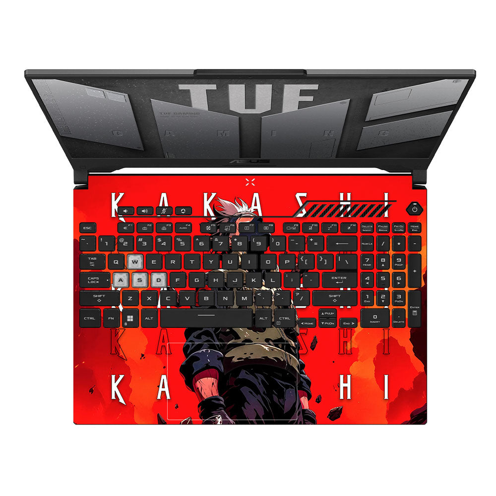 Kakashi Hatake Inferno Asus TUF F15 FX507 & A15 FA507 Laptop Skin