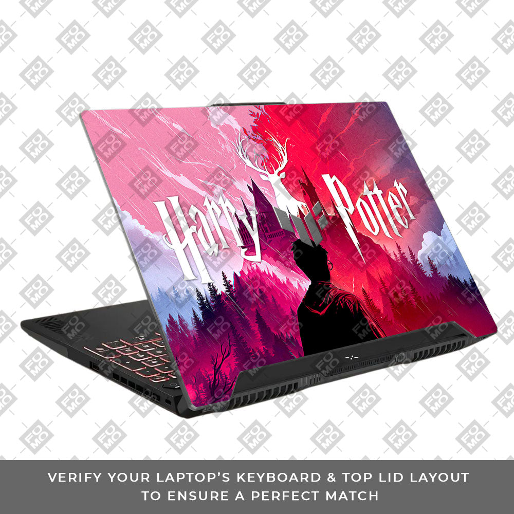 Harry Potter Magical Hogwarts Asus TUF F15 FX507 & A15 FA507 Laptop Skin