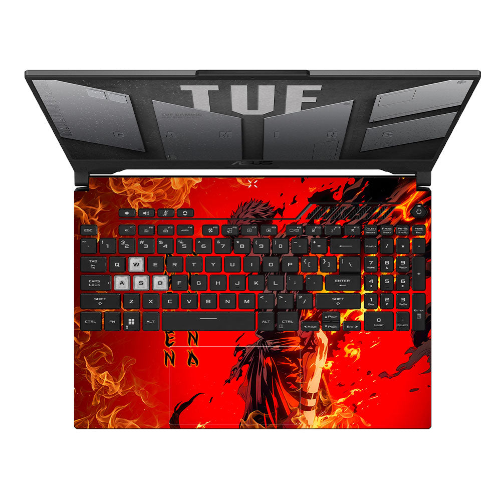 Ryomen Sukuna Lord of Curses Asus TUF F15 FX507 & A15 FA507 Laptop Skin