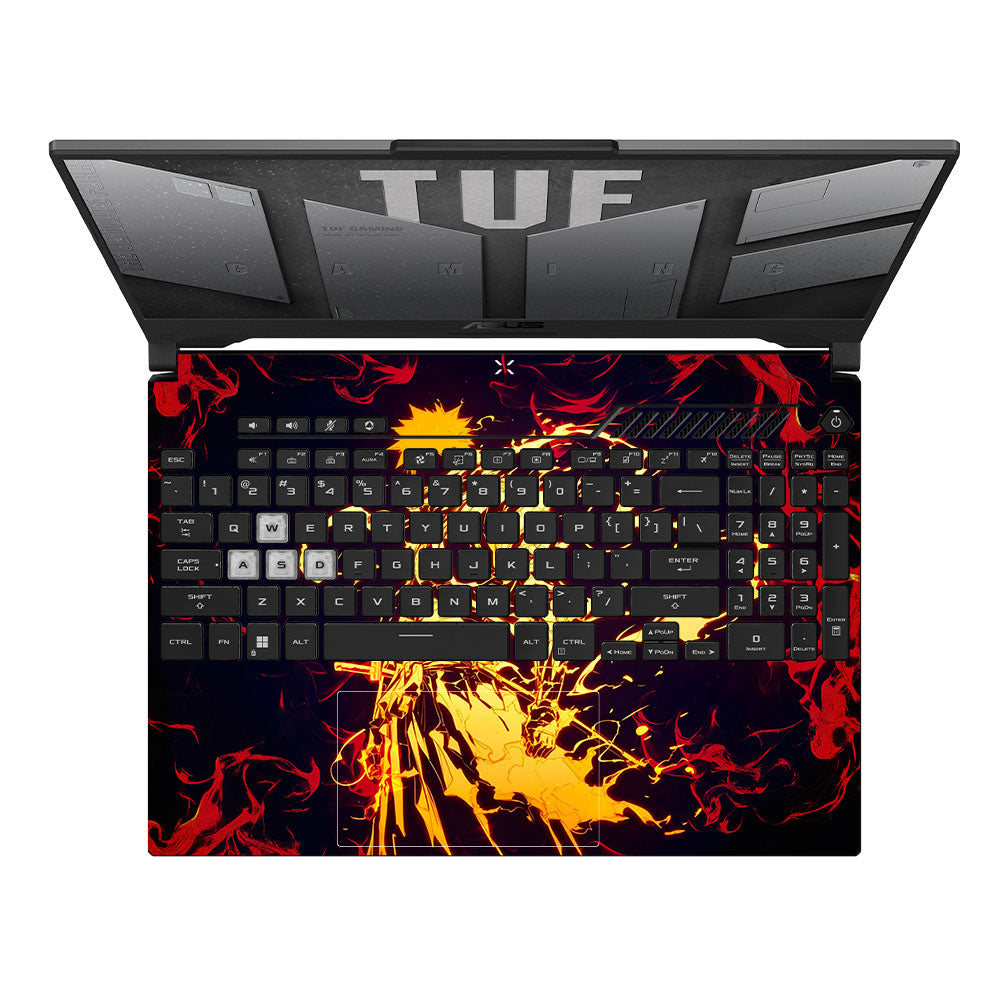 Bleach Ichigo Bankai Form Asus TUF F15 FX507 & A15 FA507 Laptop Skin