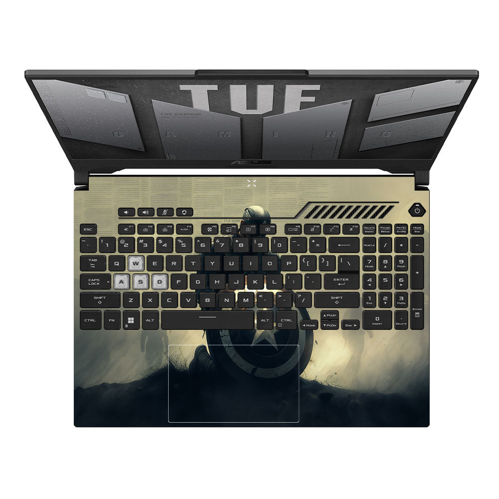 Captain's Valor Asus TUF F15 FX507 & A15 FA507 Laptop Skin