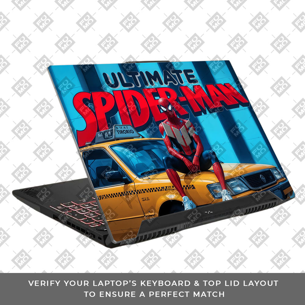 Urban Spiderman Asus TUF F15 FX507 & A15 FA507 Laptop Skin