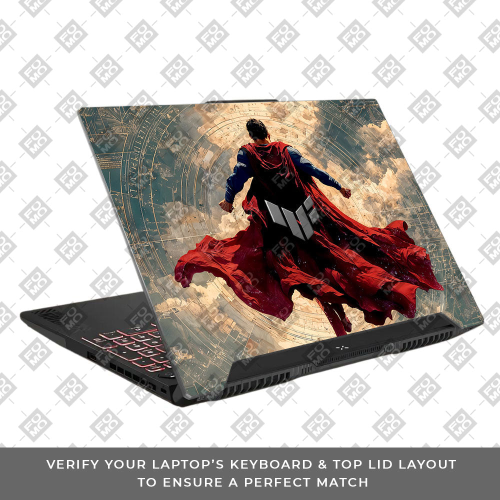 Superman Ascends Asus TUF F15 FX507 & A15 FA507 Laptop Skin