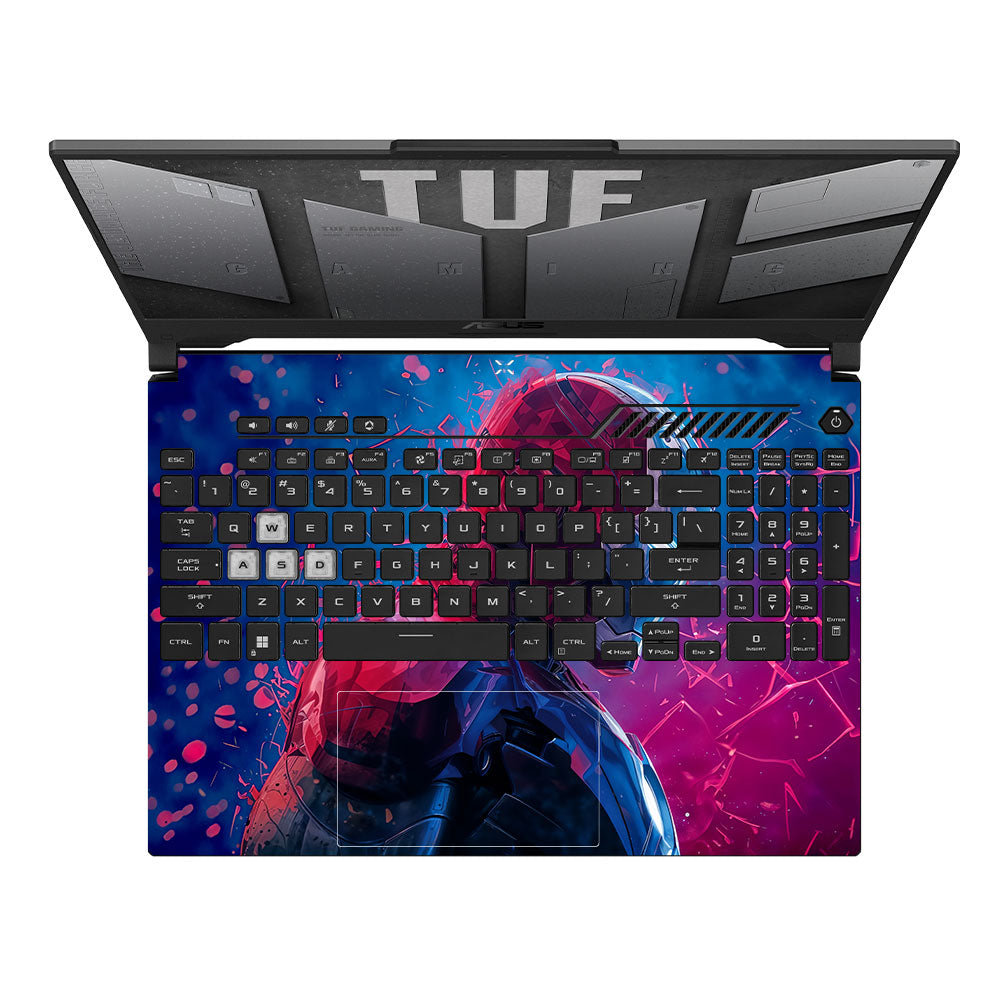 Iron Man Neon Tech Asus TUF F15 FX507 & A15 FA507 Laptop Skin