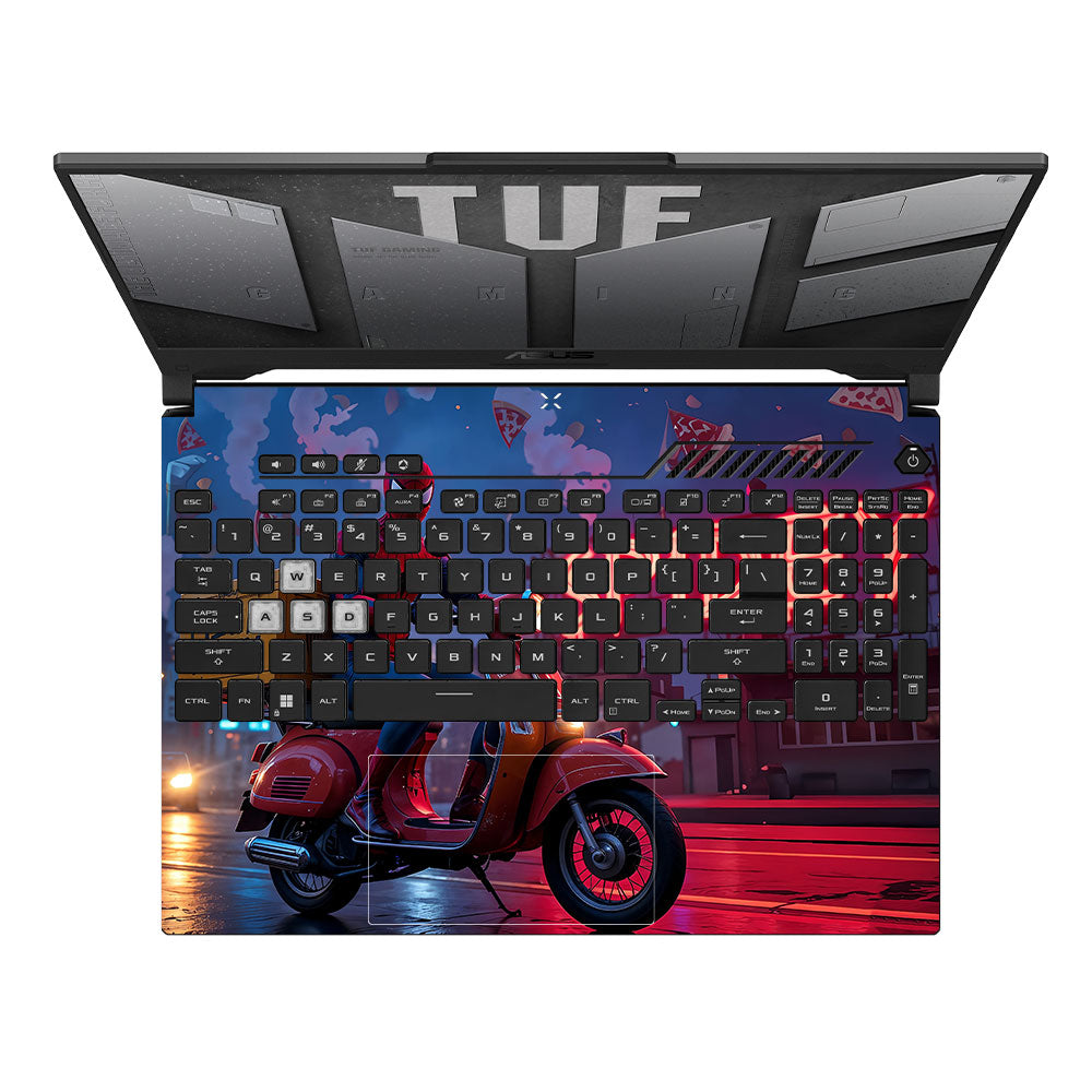 Pizza Spidey Asus TUF F15 FX507 & A15 FA507 Laptop Skin