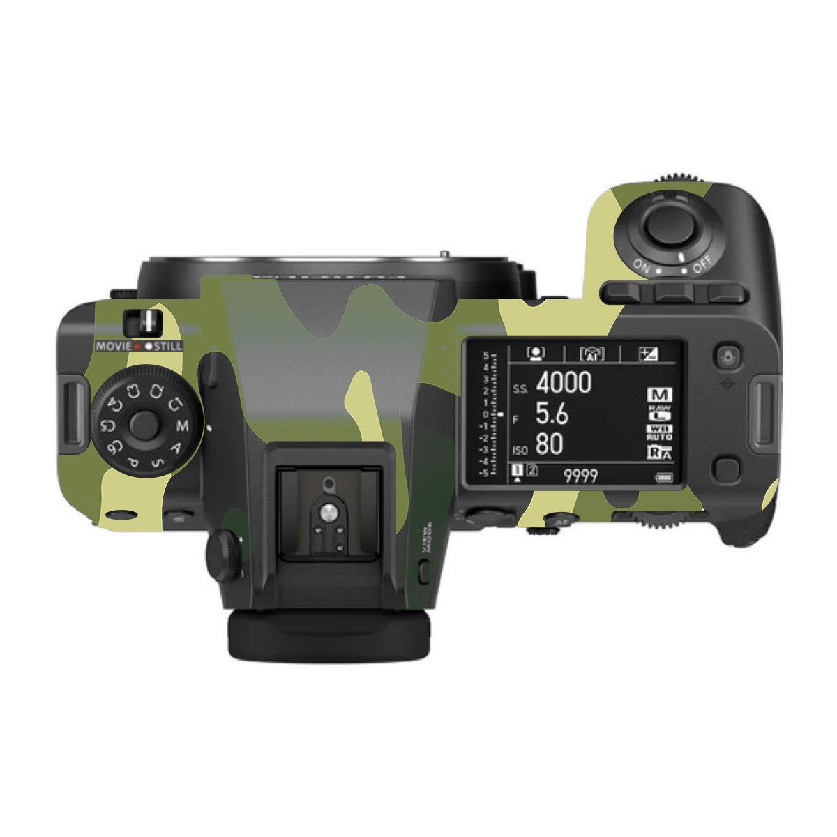 Forest Green Camo FujiFilm GFX 100S II Camera Skin