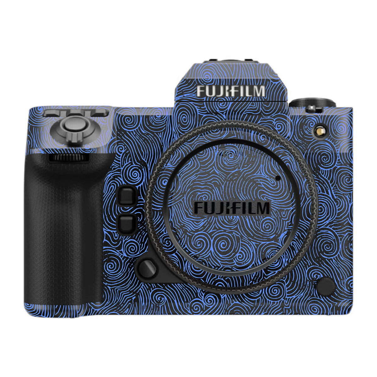 Blue Spirals FujiFilm GFX 100S II Camera Skin