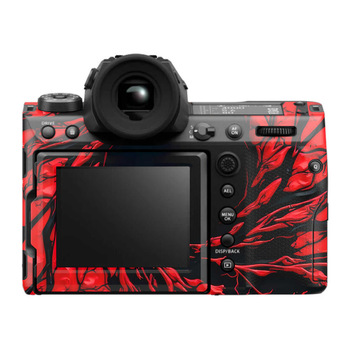 Venom Red FujiFilm GFX 100S II Camera Skin