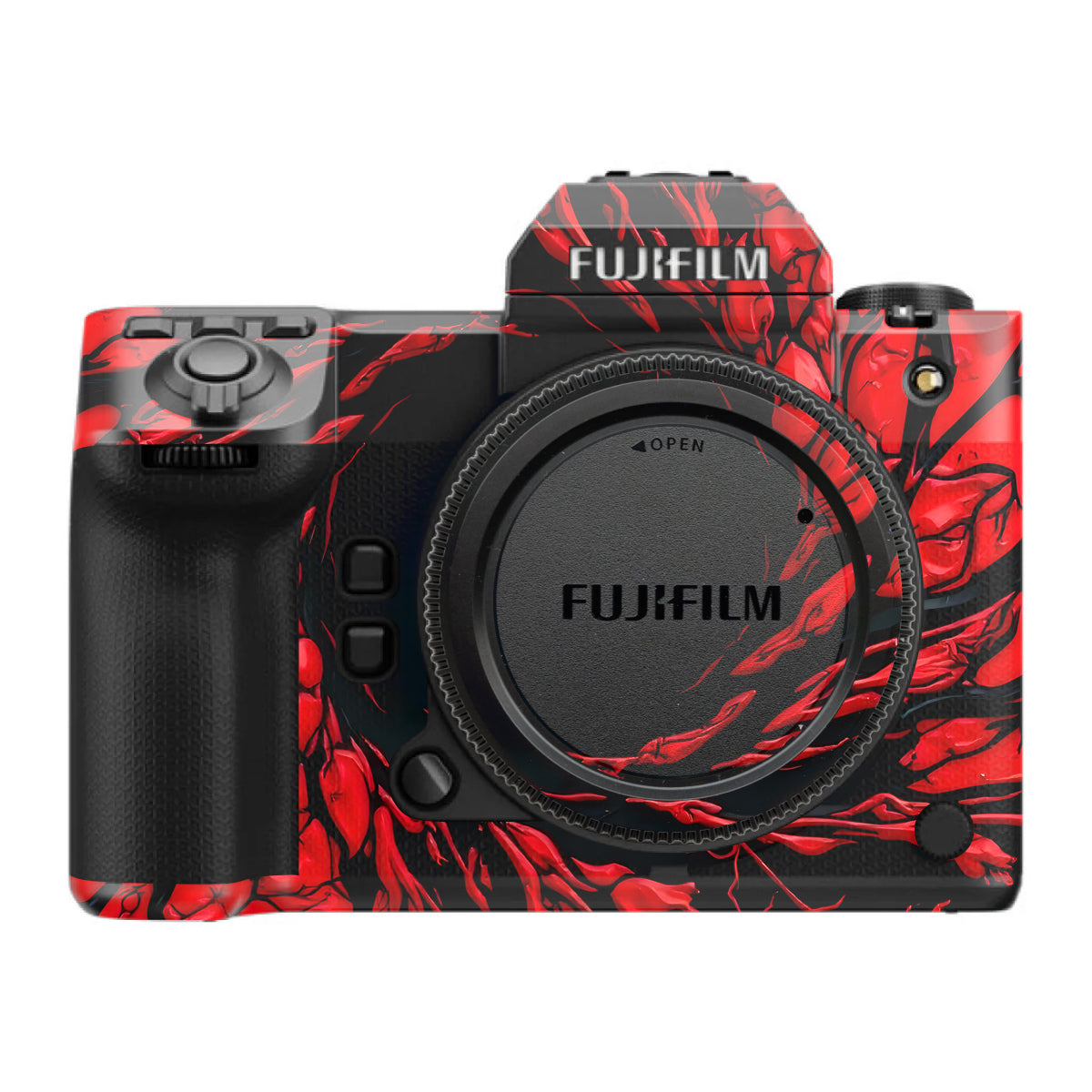 Venom Red FujiFilm GFX 100S II Camera Skin