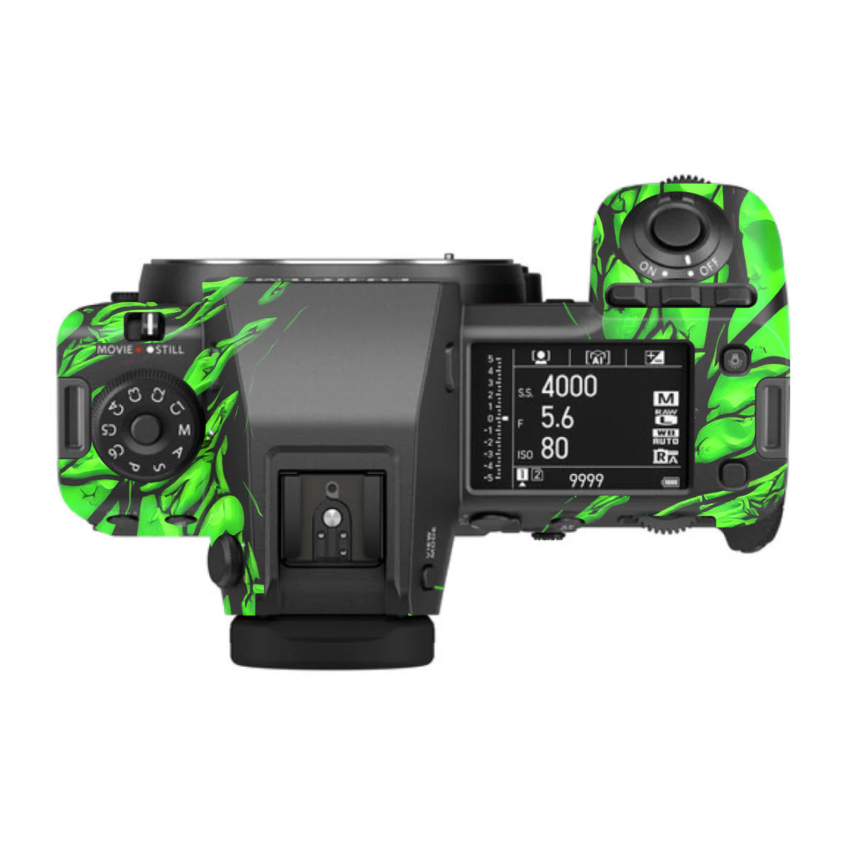 Venom Green FujiFilm GFX 100S II Camera Skin