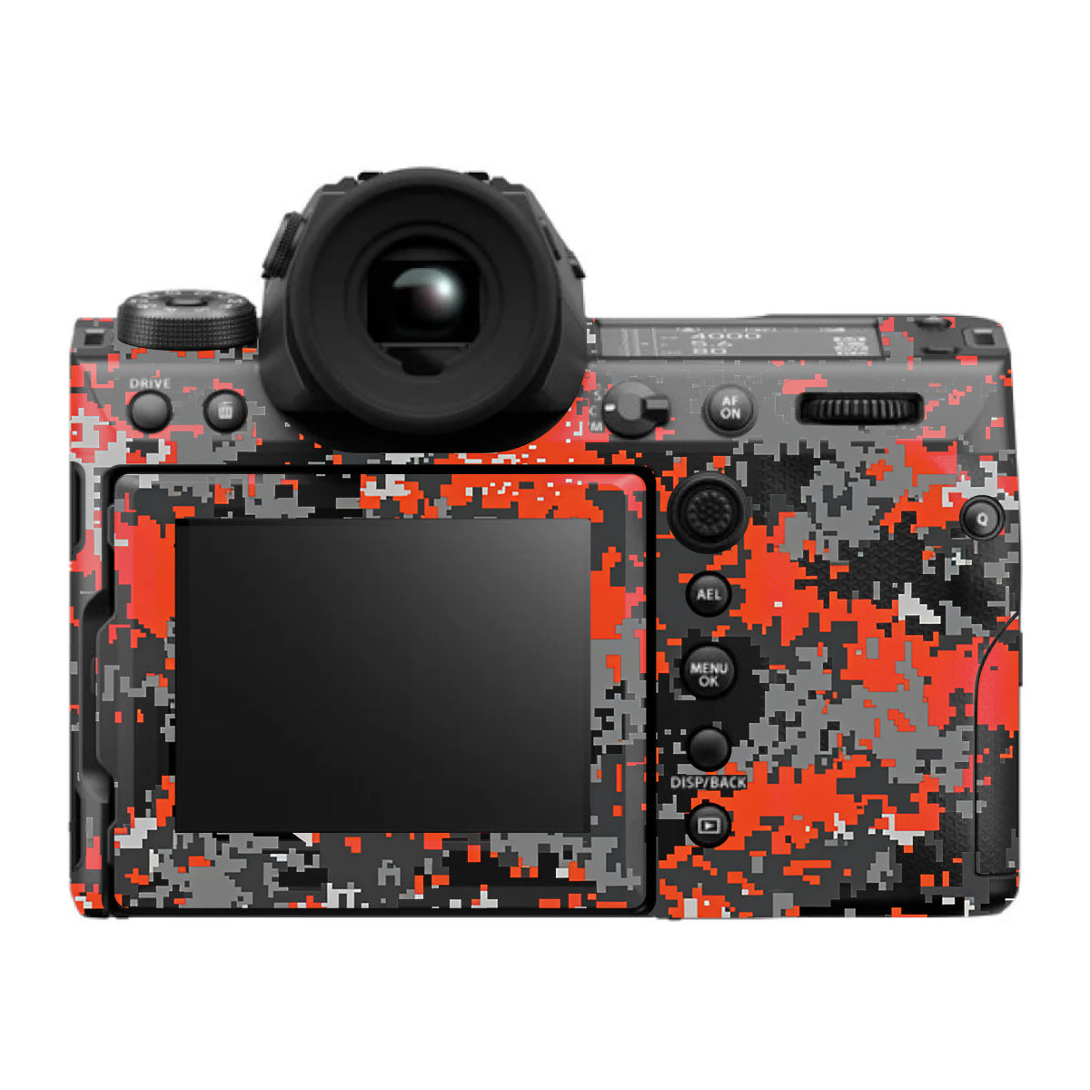 Inferno Pixel FujiFilm GFX 100S II Camera Skin