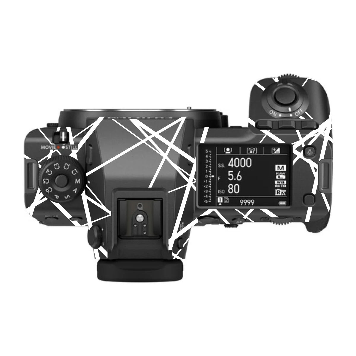 Mono Grid FujiFilm GFX 100S II Camera Skin